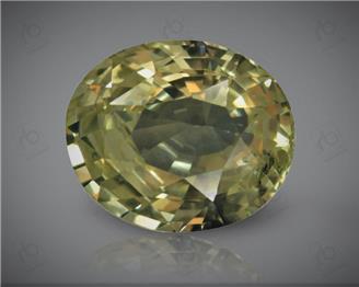 Natural Yellow  SapphireCertified 4.37CTS-17474